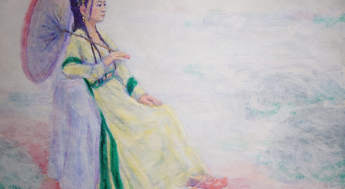 acrylic painting by Hiroshi Aizawa