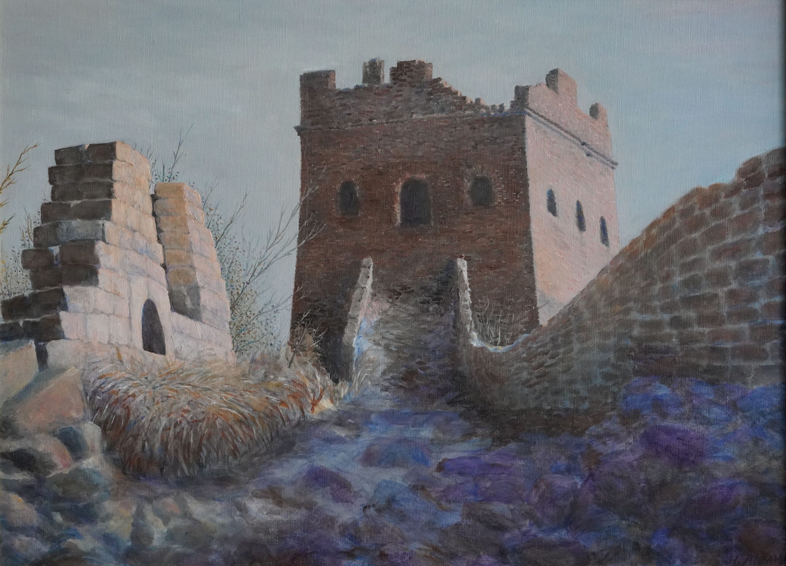 oil painting by Hiroshi Aizawa