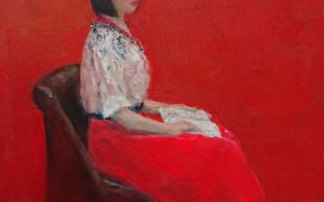 Oil painting by Hiroshi Aizawa