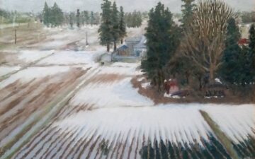 Oil painting by Hiroshi Aizawa