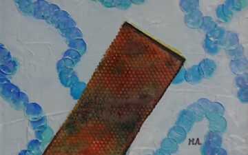 acrylic painting by Hiroshi Aizawa