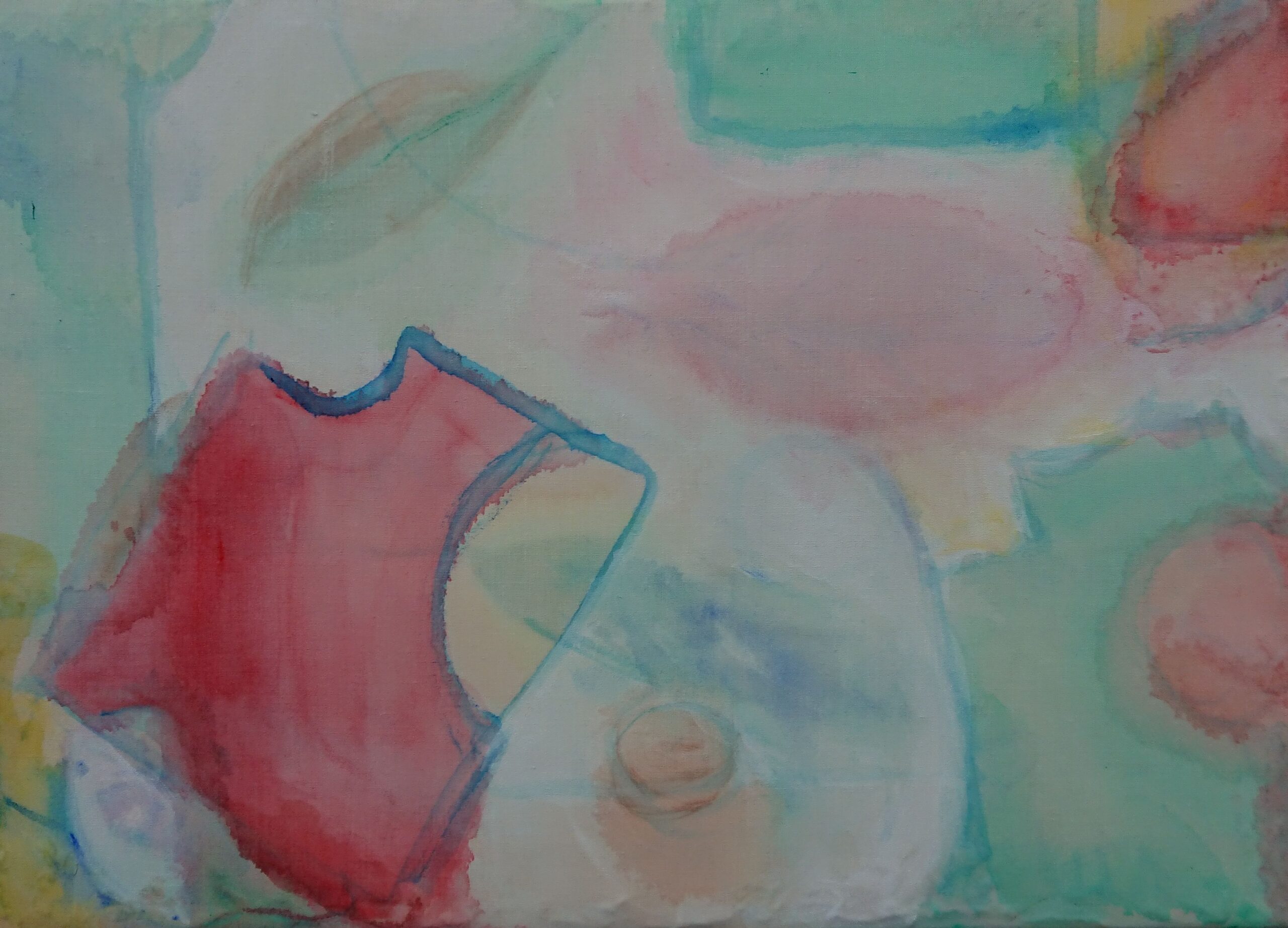 acrylic painting by Hiroshi Aizawa