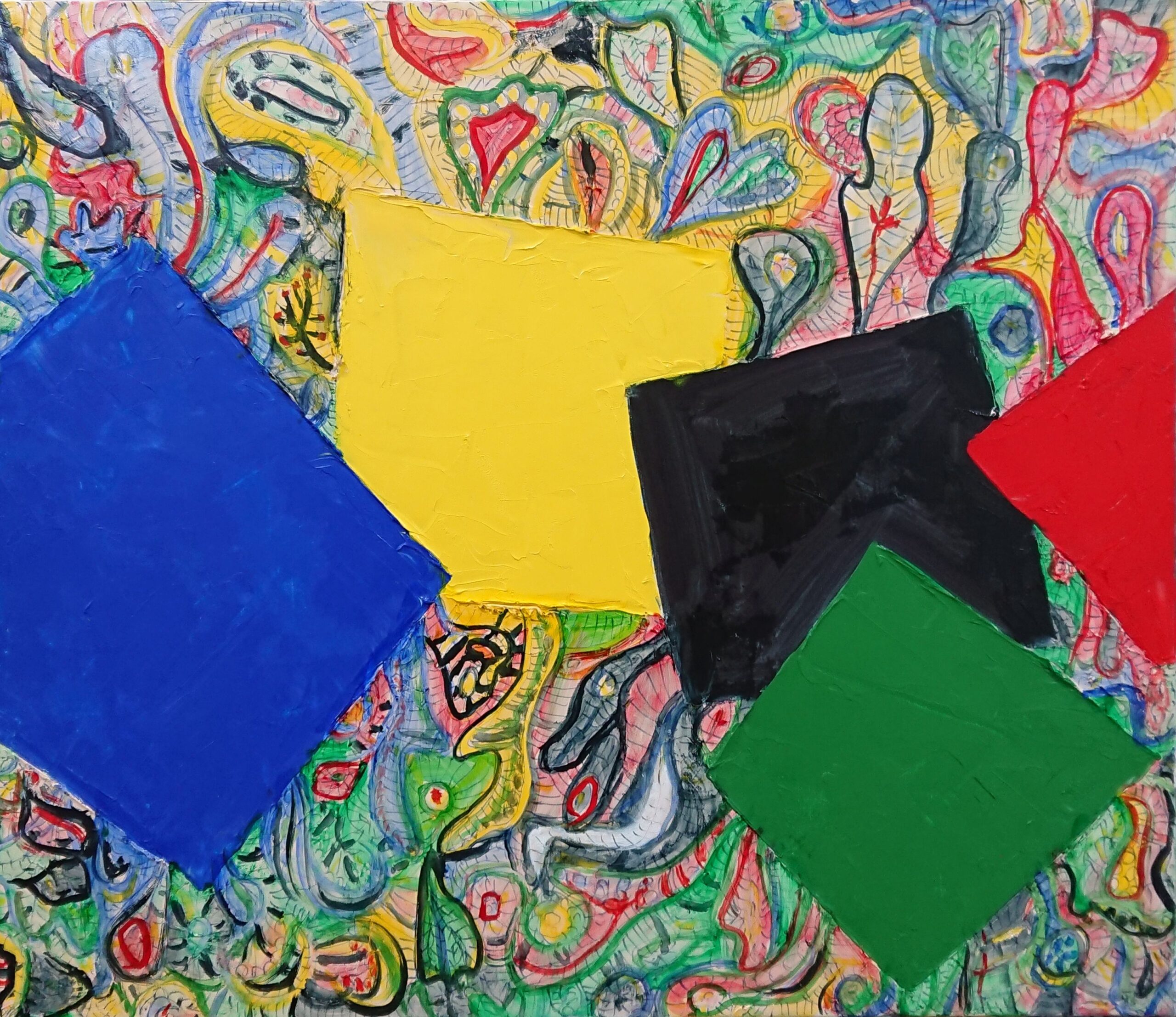 Oil paint by Hiroshi Aizawa